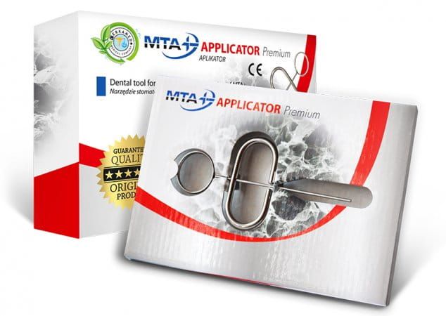 MTA+ Premium Applicator 0,8mm Bent - přenosový a aplikační nástroj MTA+ Dentaleshop