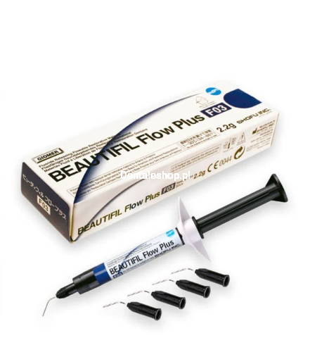 SHOFU Beautifil Flow Plus F03 Syringe (A2 Shade) - 2015 Model Flowable Composite - FRESH