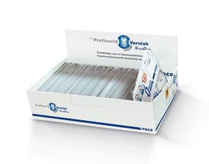 VOCO Profluorid Varnish SingleDose Caramel - Fluoridlack zur Behandlung von Überempfindlichkeit
