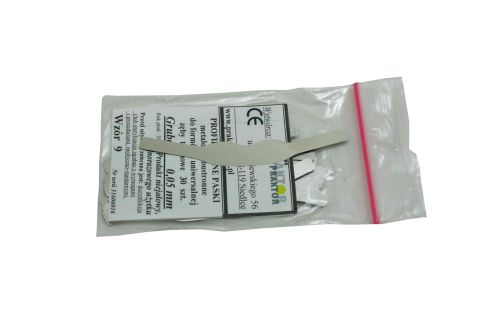 Profilowane paski metalowe obustronne Wzór 9 30 szt. praktor