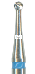 Carbide dental bur H1SX.016 Ball cross toothing RAL 1 pc.
