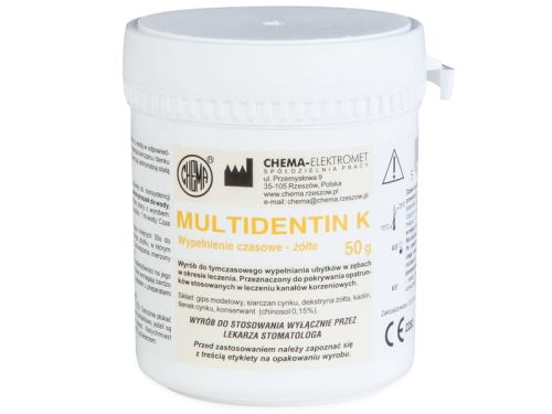 chema multidentin k wypelnienie tymczasowe