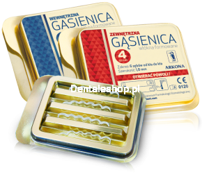 Außenraupe 4 Stk. - Polyaramidfasern zur Zahnstabilisierung