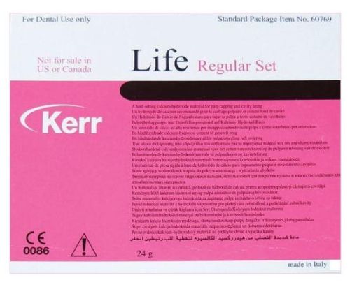 kerr life pokrycie miazgi i podklad