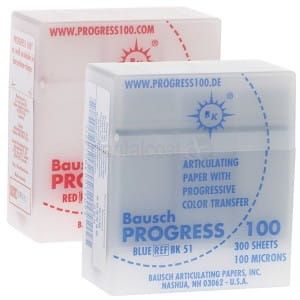 Bausch progress kalka artykulacyjna 100 mic