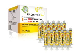 Endo-Pack Syringes for Citric Acid luer lock