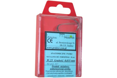 Anatomiczne paski metalowe do formówki Wzór 23 0,035 mm.jpg