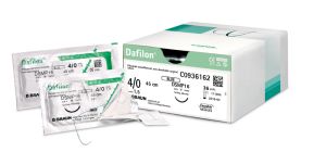 Dafilon Chirurgické stehy nevstrebateľné 3-0 DS24 45 cm 1 ks.