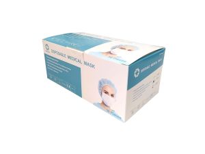 Disposable protective medical masks Type II blue 50 pcs.