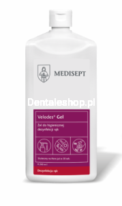 Velodes Gel 500 ml - Gel for hygienic and surgical hand disinfection with glycerin