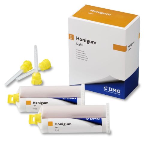 DMG Honigum Light 2 x 50 ml  tworzywo na bazie silikonów addycyjnych
