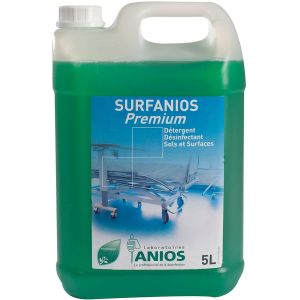 Surfanios Premium 5l - Präparat zur Desinfektion und Reinigung von Oberflächen, medizinischen Geräten und Geräten