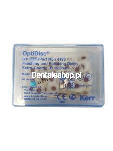 OptiDisc 4198 Extra-Coarse 12,6 mm 80 Stk. - Discs zum Finieren und Polieren von Restaurationen