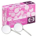 Dental mirror ULTRAvision FS #3 (20 mm) 12 pcs - thin handle, ultra bright and very sharp