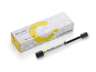 coltene Brilliant Everglow strzykawka A1 / B1 3g - Kompozyt do odbudowy zębów bocznych i przednich