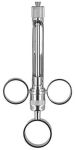 Carpule with aspiration Type 3 (3 circles) - dental syringe for anesthesia
