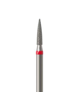 Dentalbohrer 861-012F-FG 5 Stk. - Diamantflamme