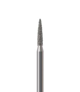 Dentalbohrer 861-012M-FG 5 Stk. - Diamantflamme