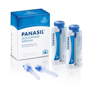 Panasil Monophase Medium 2 x 50 ml - Abformmaterial für die erste Schicht