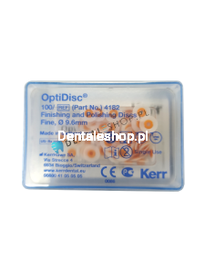 OptiDisc 4190 Sortiment 15,9 mm 80 Stück - Scheiben zum Vorbereiten und Polieren von Restaurationen