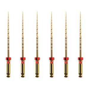 Maillefer ProTaper GOLD 6 pcs. F2 Red 25 mm - Sterile nickel titanium machine files