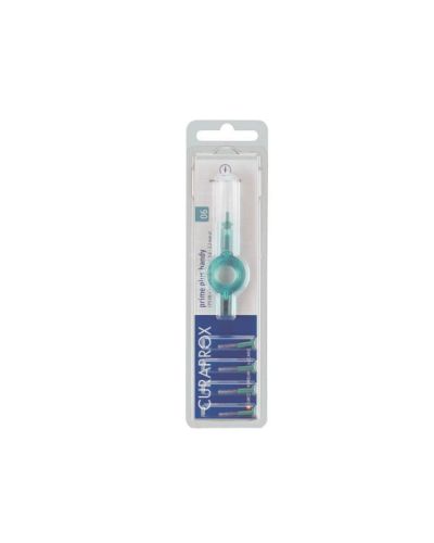 Curaprox  Szczoteczki międzyzębowe CPS 06 prime plus handy, turkusowe 5 szt.