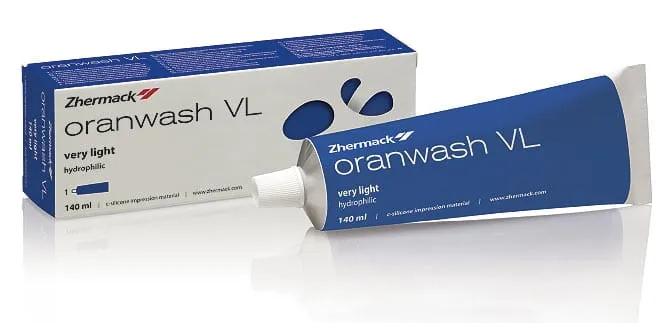oranwash vl zhermapol zhermack masa wyciskowa o bardzo niskiej gestosci