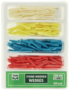 TOR VM Interdentalkeile aus Holz, Sortiment à 200 Stück.