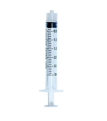 MB Strzykawki luer lock 3ml Jednorazowe, apirogenne, nietoksyczne, sterylne