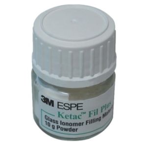 Ketac Fil Plus powder A3 - Glass ionomer restorative material