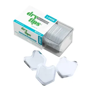 DryTips Reflective Large, 50 szt. - Wkłady absorbujące ślinę odbijające światło