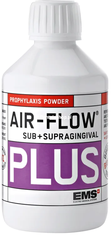 EMS Air-Flow  Plus 4 x 120 g na sztuki - Proszek do piaskarki stomatologicznej bez zawartości soli
