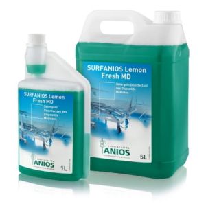 Surfanios Lemon Fresh MD 5 l - Präparat zur Reinigung und Desinfektion von Oberflächen und medizinischen Geräten