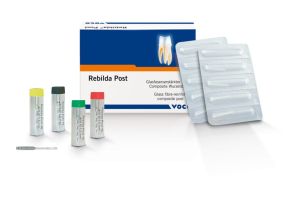 Rebilda Prídavok na stĺpik 5 x 1,0 mm červený - Koreňový stĺpik vystužený sklenenými vláknami