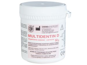 Multidentin D - Prípravok na dočasné vyplnenie dutín v zuboch