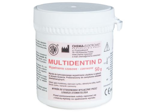 chema multidentin d do wypelnien tymczasowych