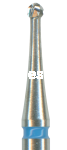 Carbide dental bur H1SX.014RA 5 pcs. Ball cross toothing
