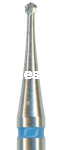 Carbide dental bur H1SX.010RA 5 pcs. Ball cross toothing