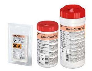 Sani-Cloth 70 Behälter mit 125 Tüchern - Alkohol-Desinfektionstücher